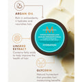 Moroccanoil Intense Hydrating Mask with ingredients listed on a white background
