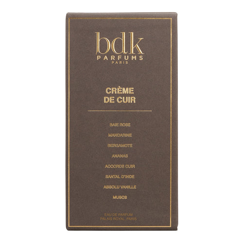 Bdlk Parfums Crème de Cuir packaging on a white background