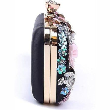 Floral Clutch Evening Bag