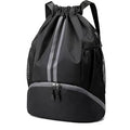 Sports Drawstring Backpack – Black