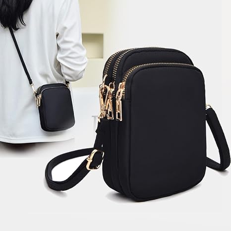 Waterproof Nylon Mini Crossbody Bag