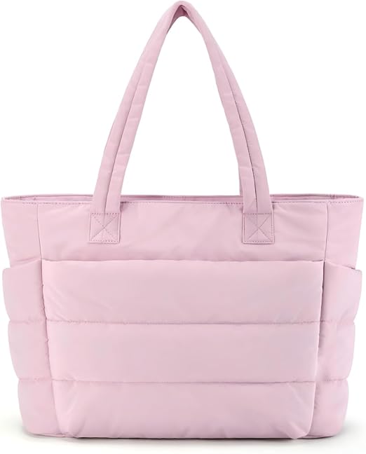 Puffy Lightweight Large Tote Bag