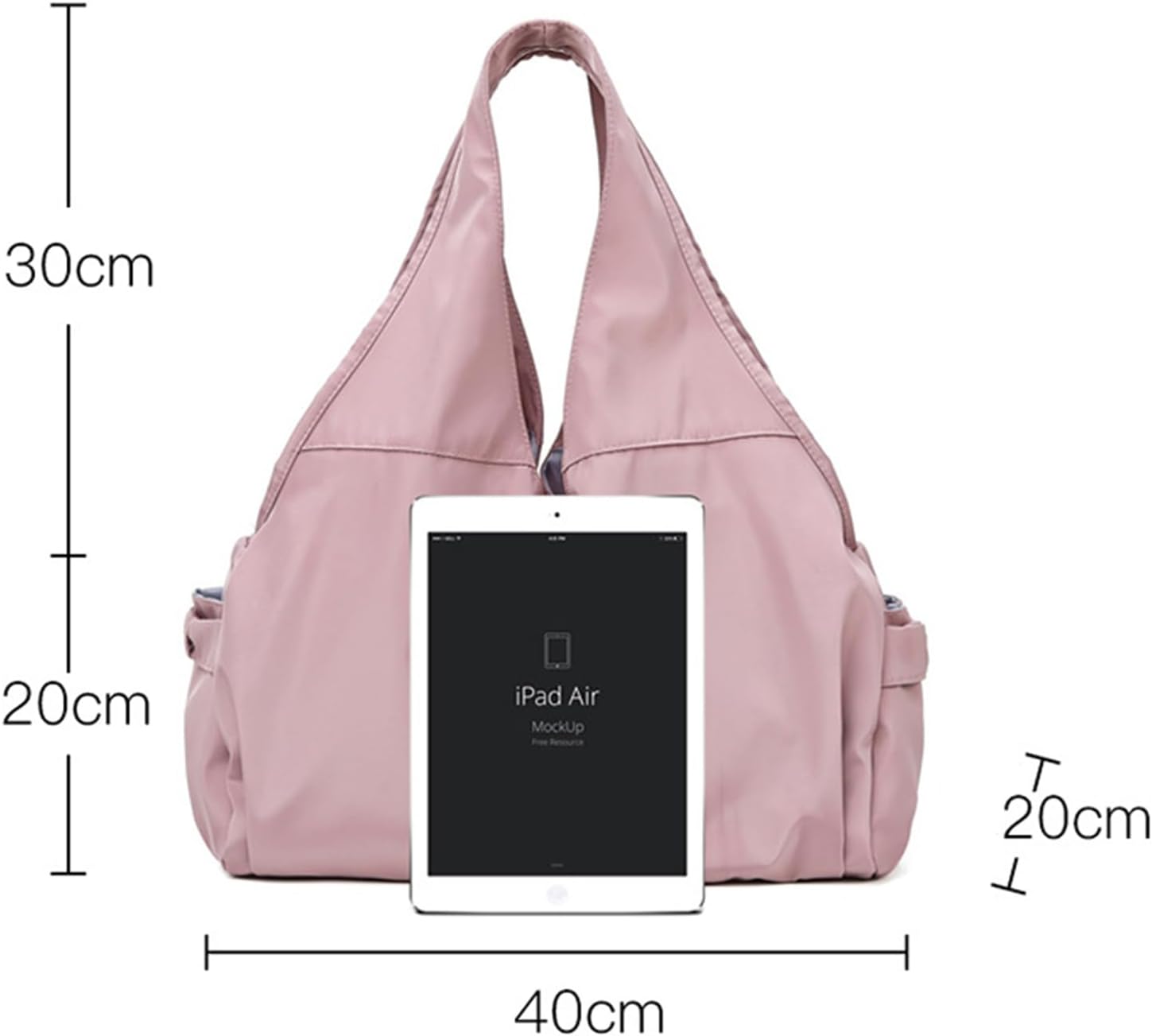 Waterproof Yoga & Gym Tote Bag – Pink