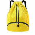 Sports Drawstring Backpack – Yellow