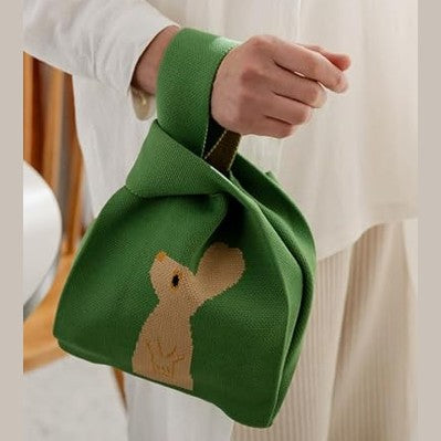 Duck Knot Wrist Tote Bag