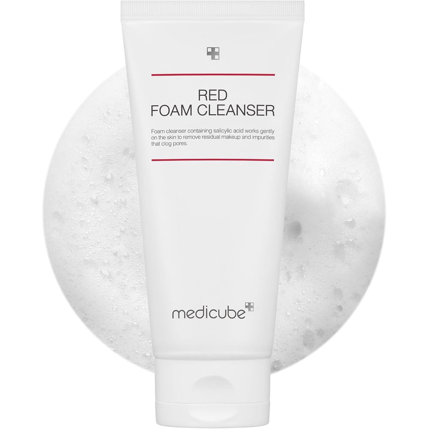 medicube Red Foam Cleanser with Salicylic Acid for Oily Skin