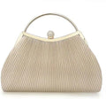 Sparkly Champagne Gold Evening Clutch Purse