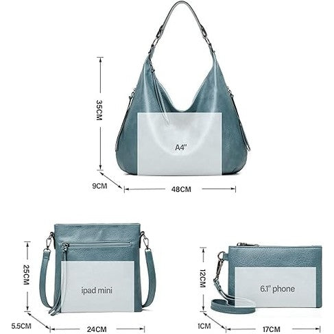 Hobo Shoulder Bag Set