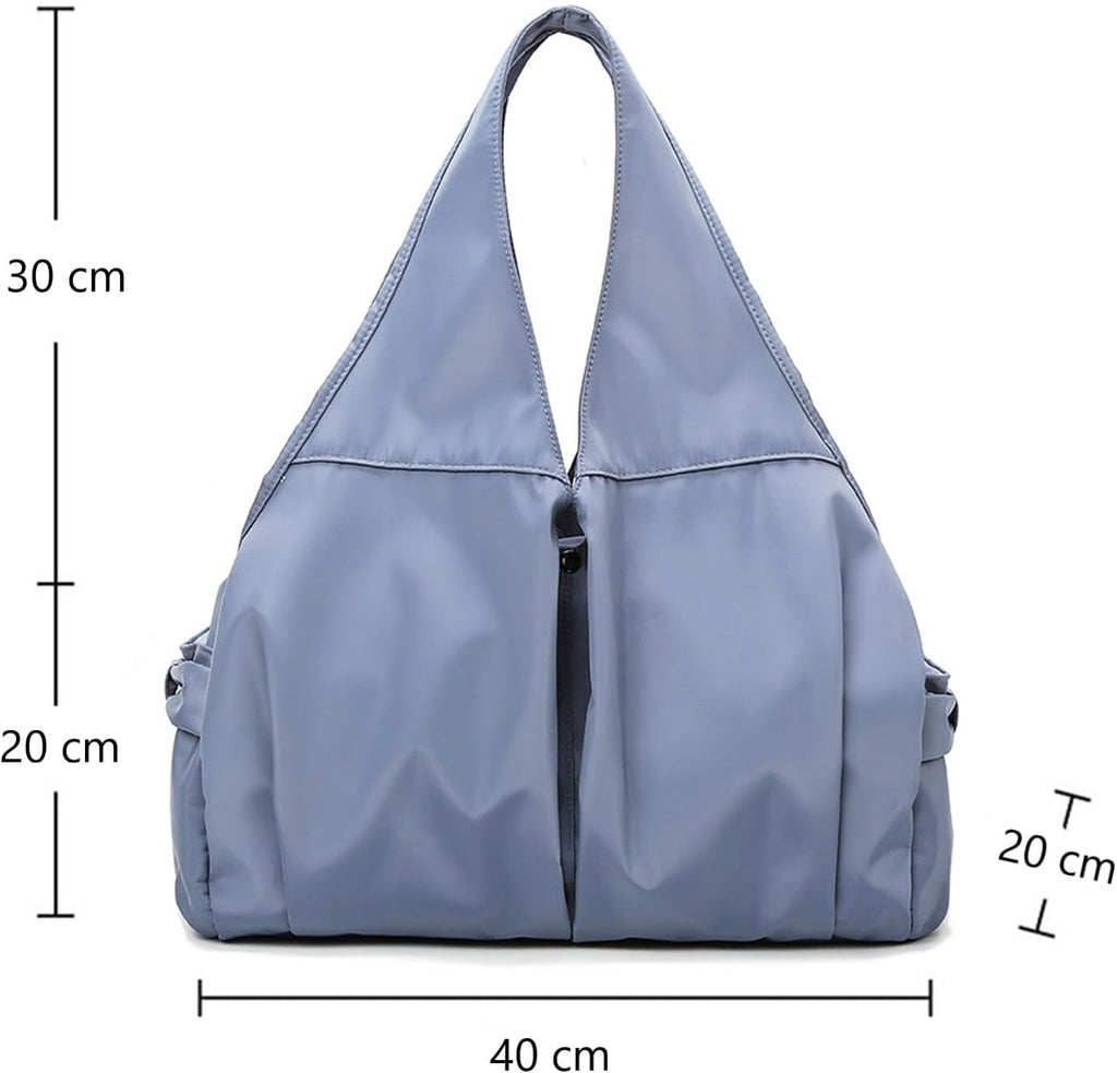 Waterproof Yoga & Gym Tote Bag – Blue