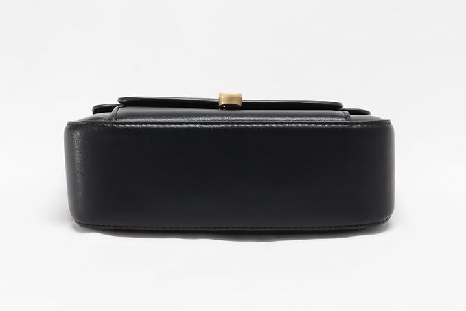 Flap Lock Crossbody Bag with Card Slots