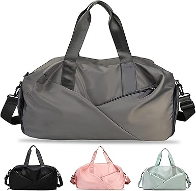 Sports Gym Duffel Bag with Wet Pocket