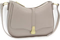 Taupe Crescent Shoulder Bag