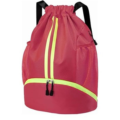 Sports Drawstring Backpack – Pink