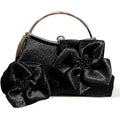 Satin Evening Clutch Bag