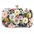 Floral Clutch Evening Bag
