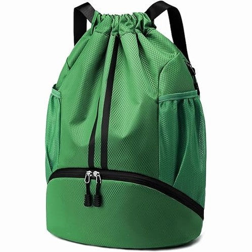 Sports Drawstring Backpack – Green
