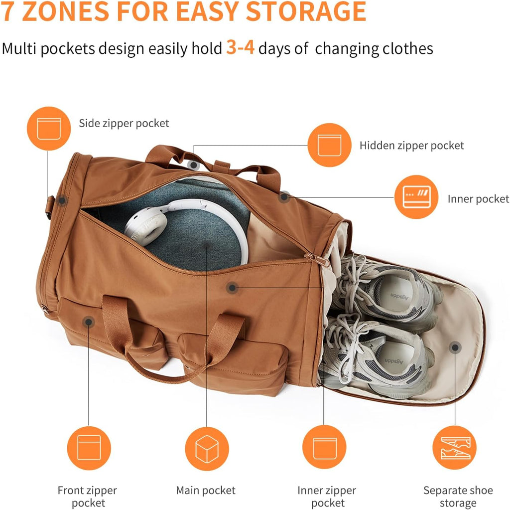 32L Travel Duffel Gym Bag