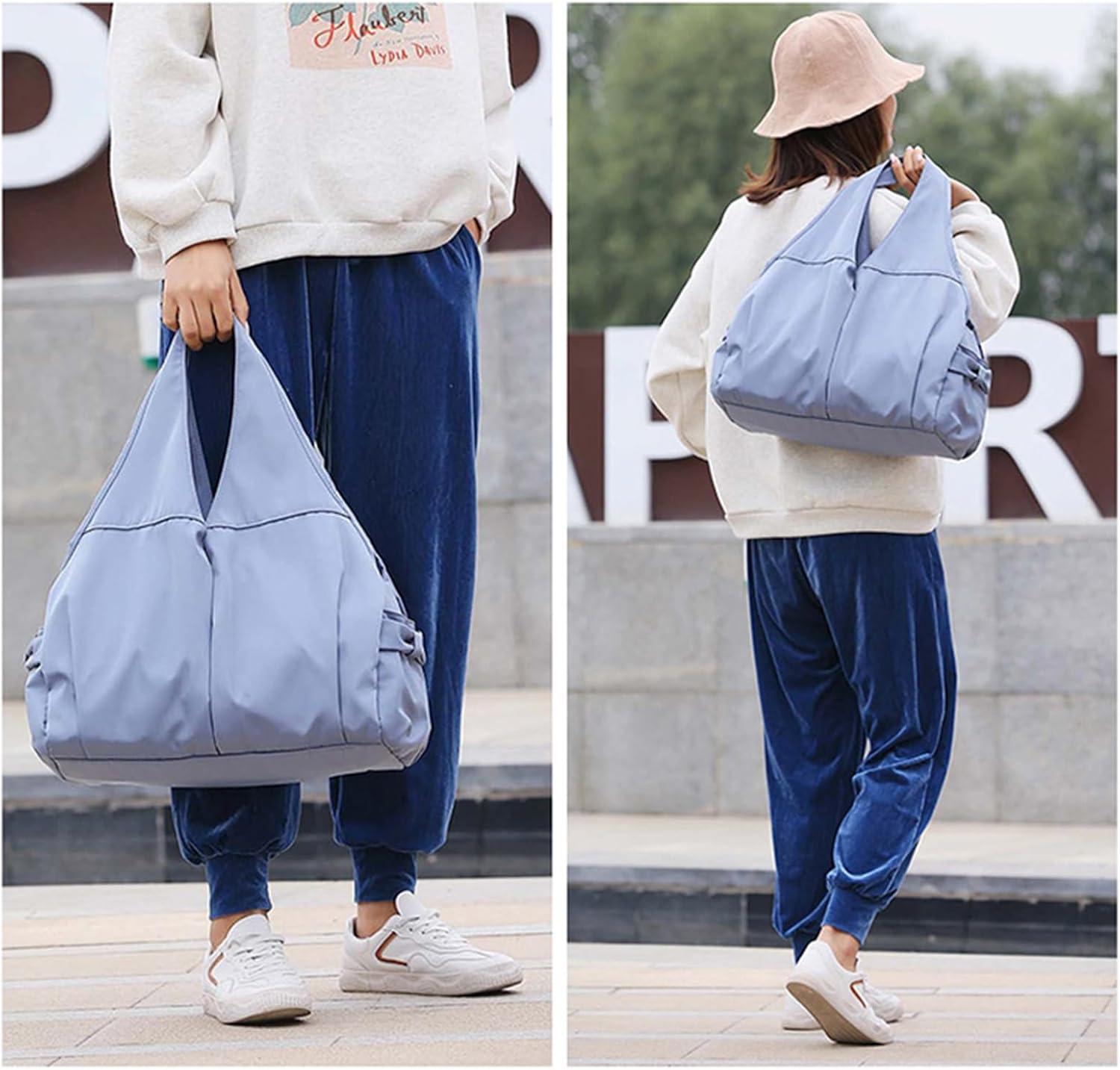 Waterproof Yoga & Gym Tote Bag – Blue