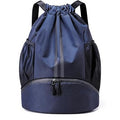 Sports Drawstring Backpack – Navy Blue