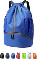 Sports Drawstring Backpack – Blue