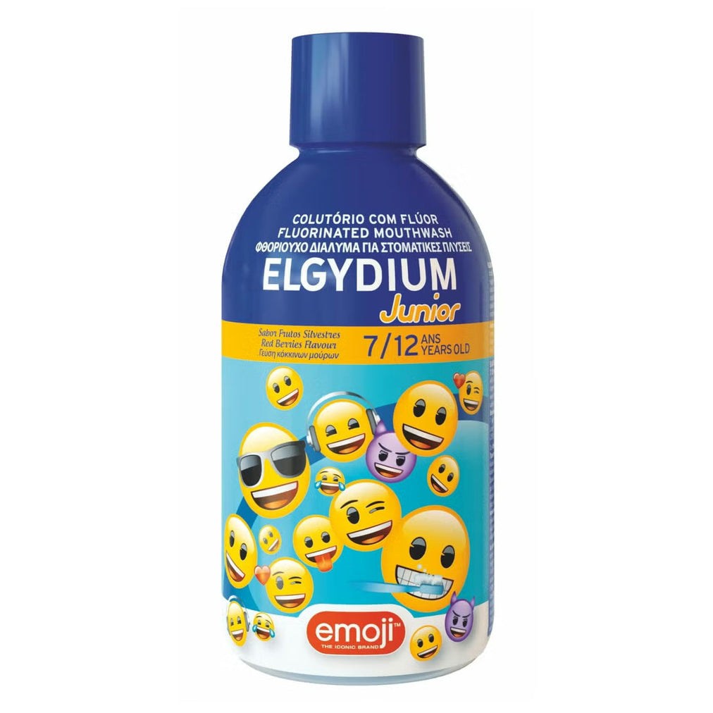 Elgydium Junior Emoji Fluoride Mouthwash 500ml