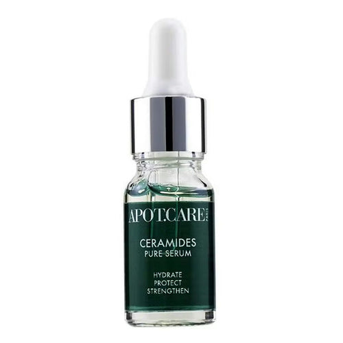 Apot.Care Ceramides Pure Serum bottle with dropper on a white background
