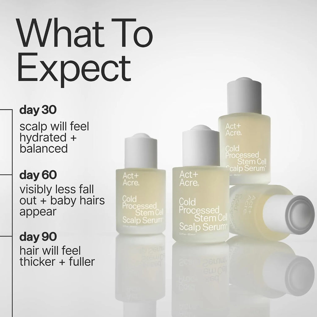 ACT+ ACRE Cold Processed Apple Stem Cell Scalp Serum 65ml