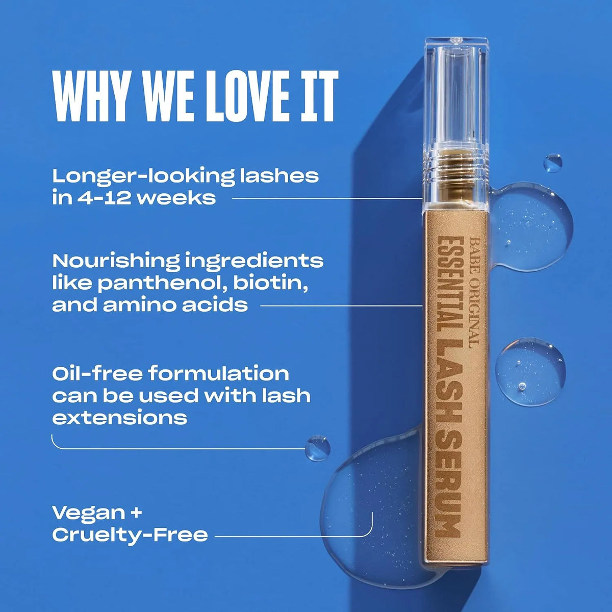 Babe Original Lash Serum 2ml 3-Month Supply