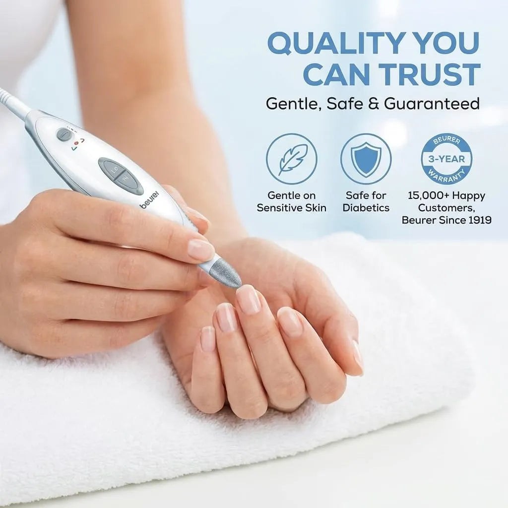 Beurer MP 41 Manicure & Pedicure Set 7 Attachments