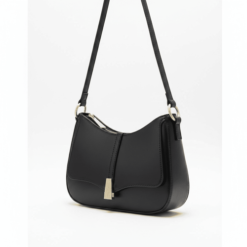 Black Crossbody Bag – White Background