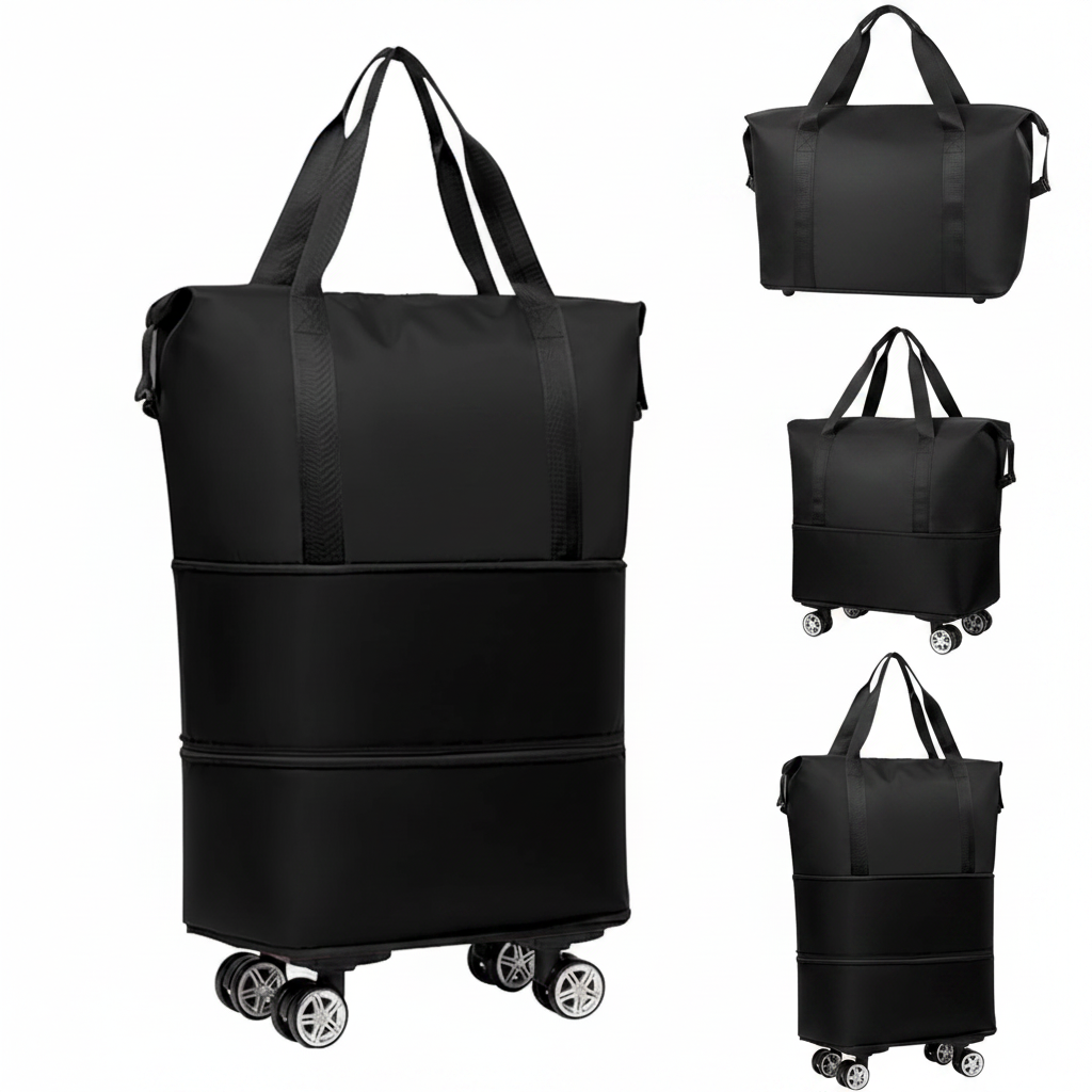Black Rolling Duffle Lifestyle
