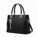 Black Satchel – White Background