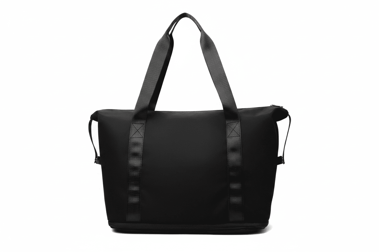 Black Tote Bag – No Logo