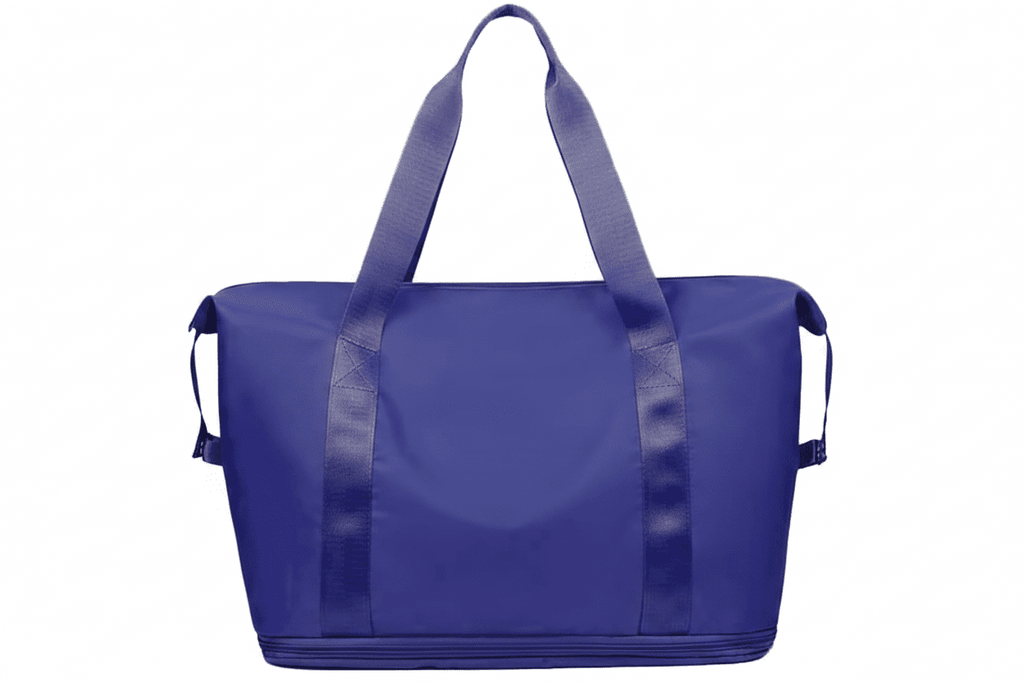 Blue Travel Bag Without Monogram