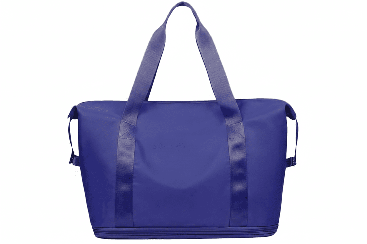 Blue Travel Bag Without Monogram