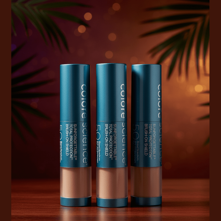 Colorescience Brush-On Shield SPF 50 Multipack Deep - AI Background