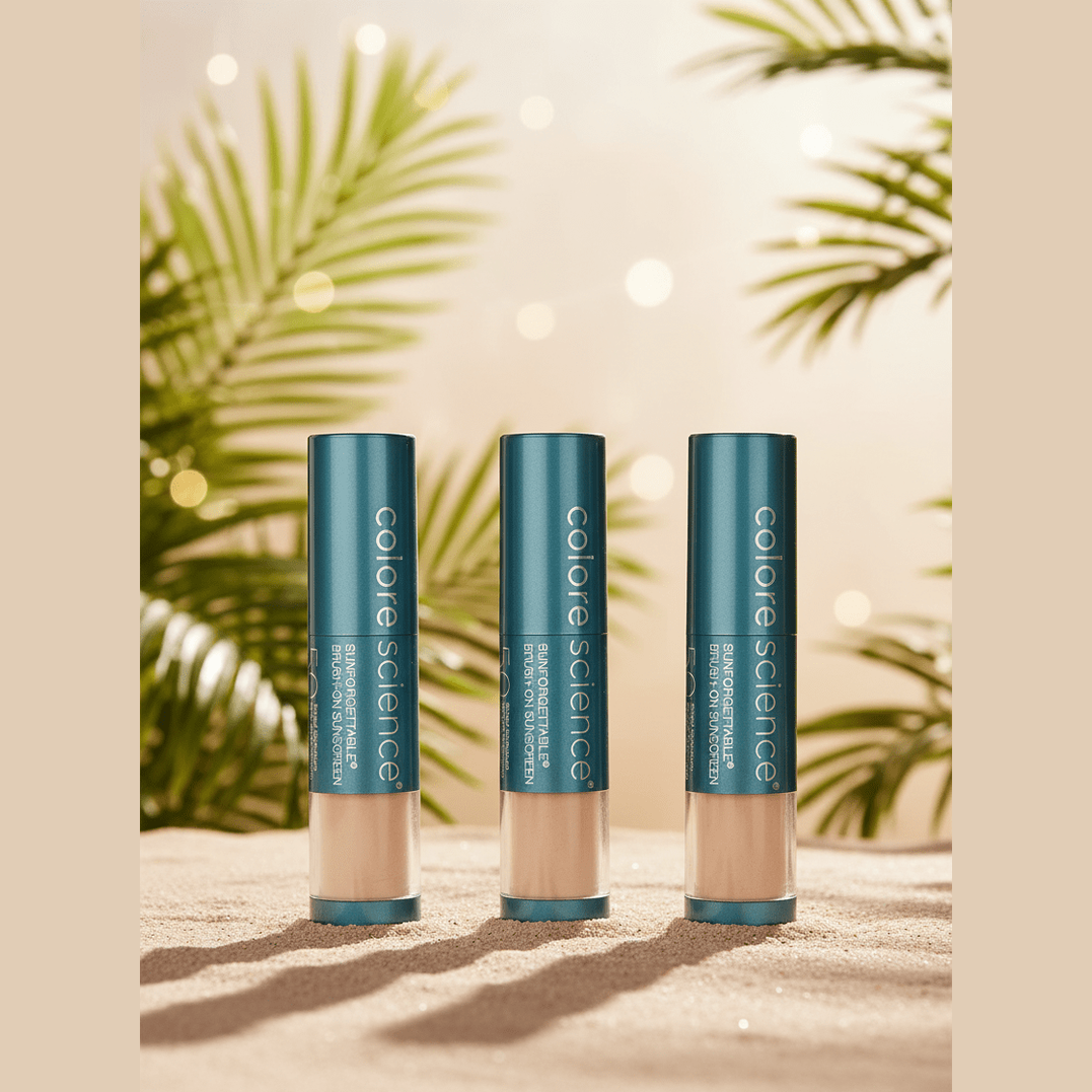 Colorescience Brush-On Shield SPF 50 Multipack Medium - AI Background