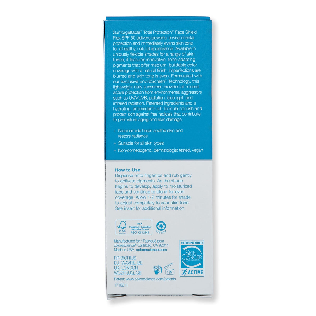 Colorescience Sunforgettable Total Protection Face Shield Flex SPF 50 1.8 fl oz