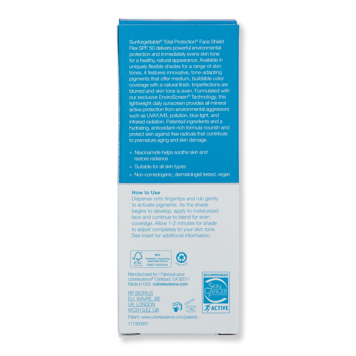 Colorescience Sunforgettable Total Protection Face Shield Flex SPF 50 1.8 fl oz
