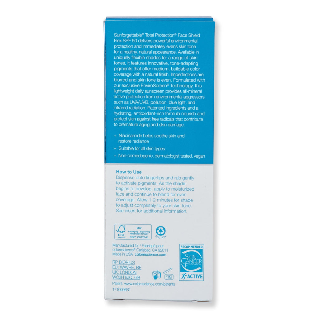 Colorescience Sunforgettable Total Protection Face Shield Flex SPF 50 1.8 fl oz