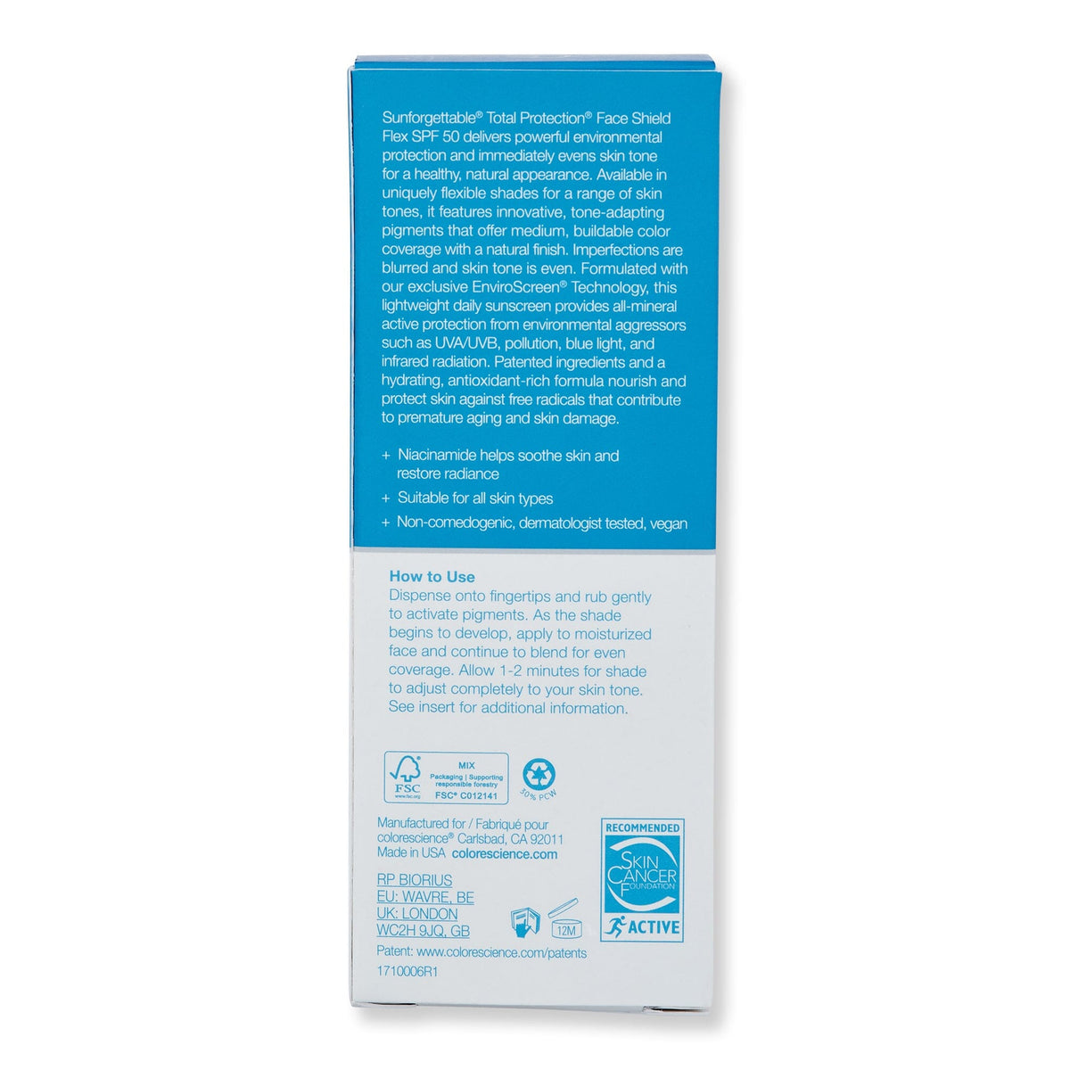 Colorescience Sunforgettable Total Protection Face Shield Flex SPF 50 1.8 fl oz