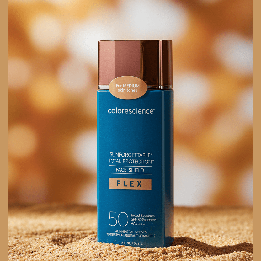 Colorescience Face Shield Flex SPF 50 Medium - AI Background