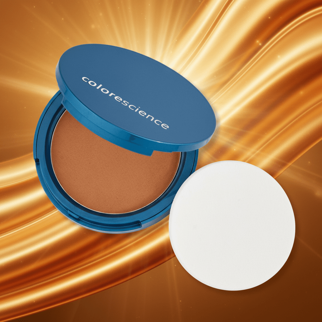 Colorescience Natural Finish Mineral Foundation Tan Golden - AI Background