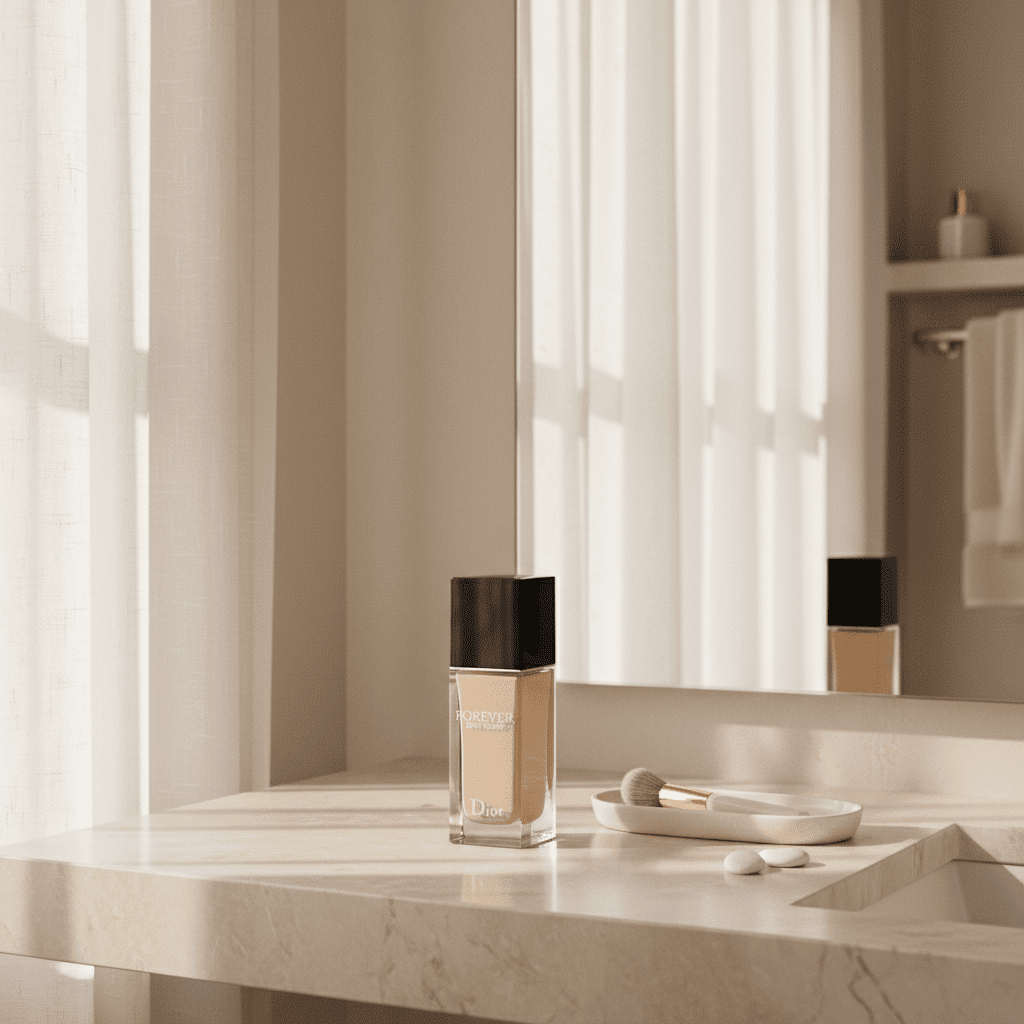 Dior Foundation - Bathroom Sunlight Lifestyle