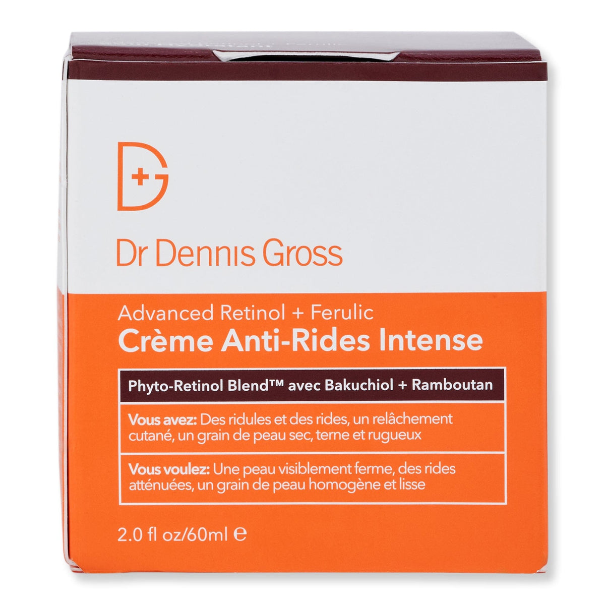 Dr. Dennis Gross Advanced Retinol + Ferulic Intense Wrinkle Cream 2 oz.