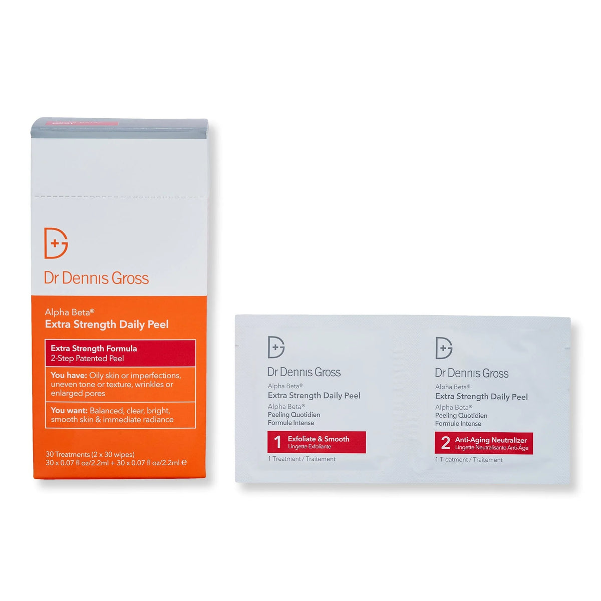 Dr. Dennis Gross Alpha Beta Extra Strength Daily Peel – 30 Pack