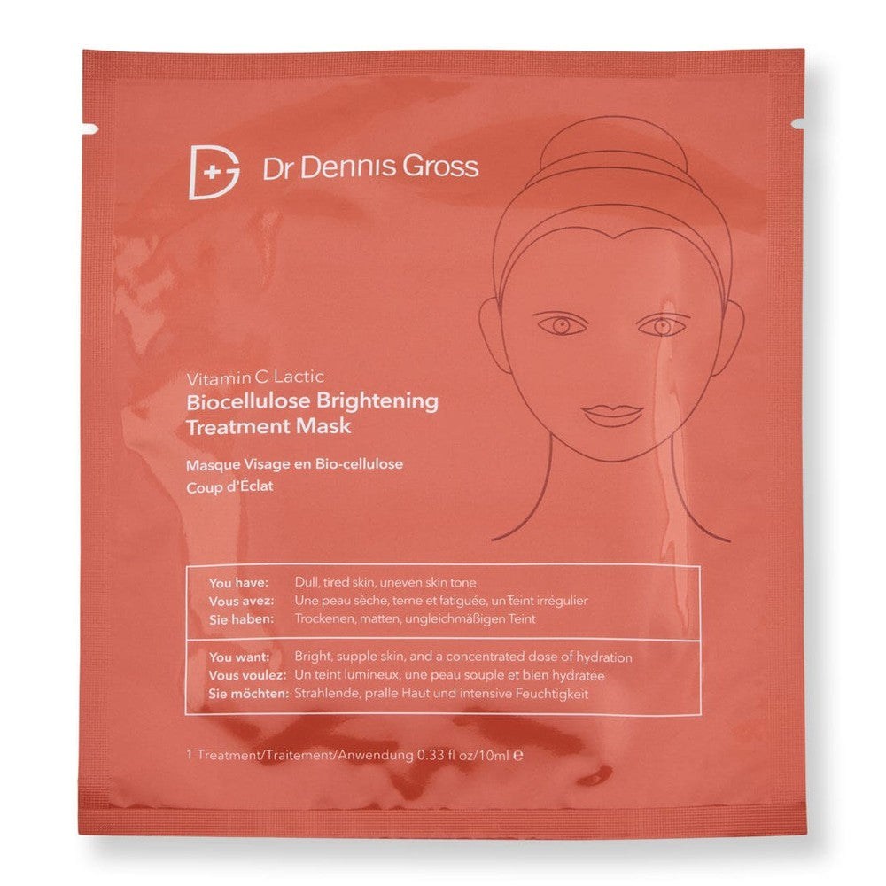 Dr. Dennis Gross Vitamin C Lactic Biocellulose Brightening Treatment Mask