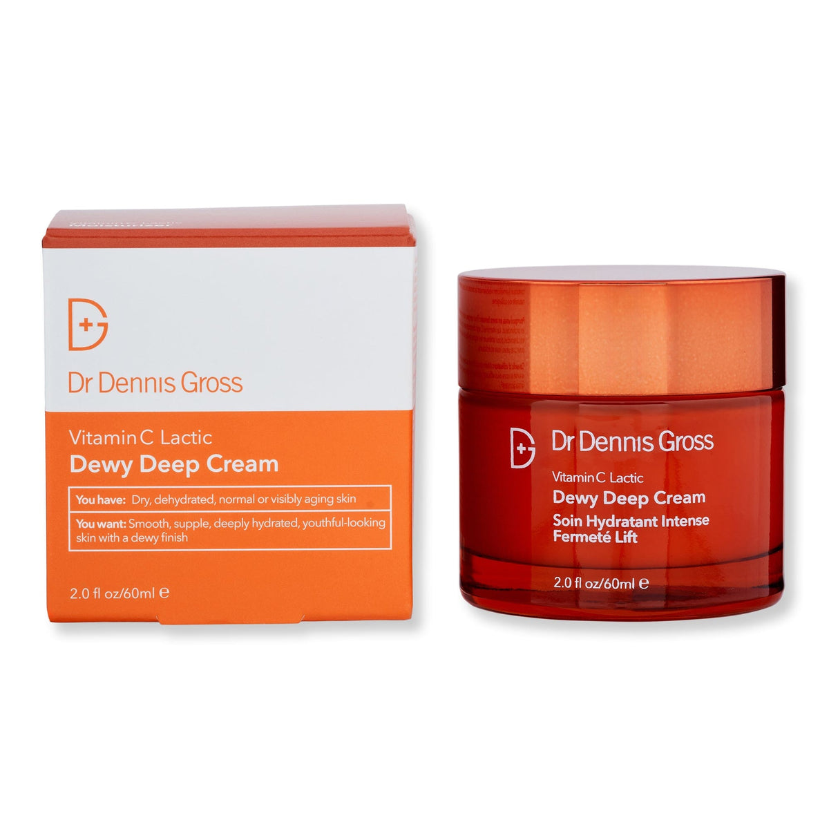 Dr. Dennis Gross Vitamin C Lactic Dewy Deep Cream 2 fl oz