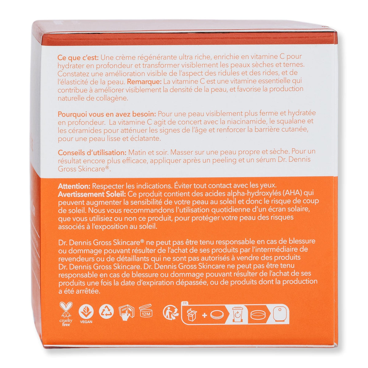 Dr. Dennis Gross Vitamin C Lactic Dewy Deep Cream 2 fl oz