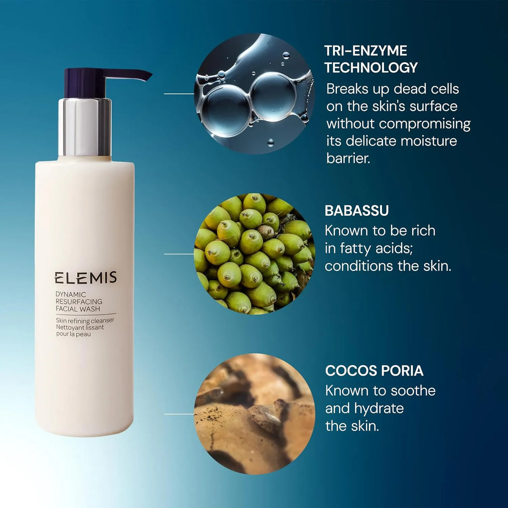 ELEMIS Tri-Enzyme Resurfacing Facial Wash 6.7 fl oz